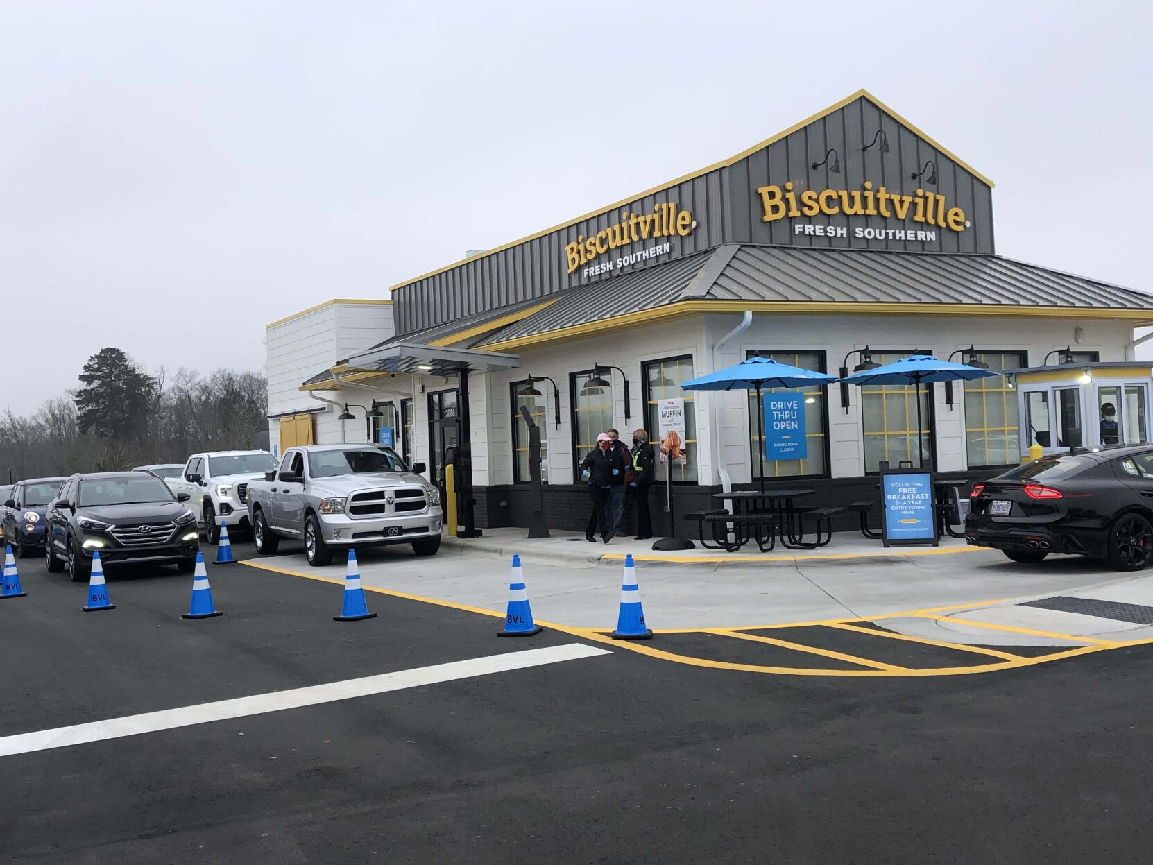 Biscuitville opens